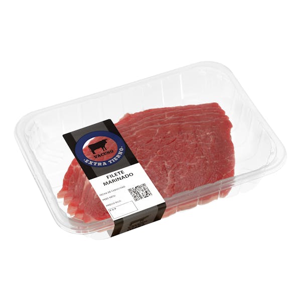 Filetes de vacuno marinado extra tiernos