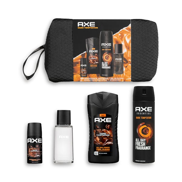 Lote corporal hombre Axe Dark Temptation