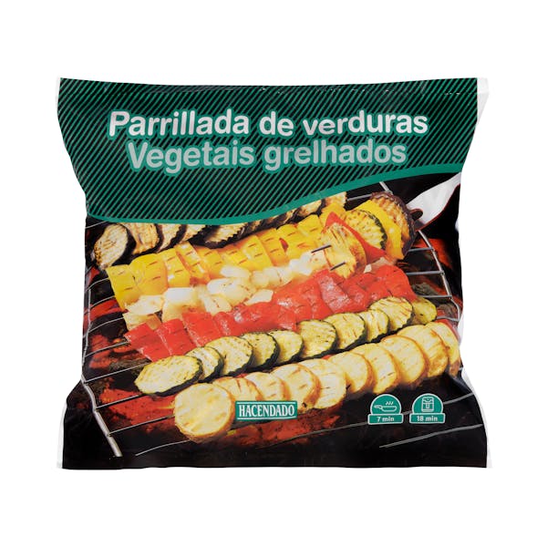 Parrillada de verduras Hacendado ultracongeladas