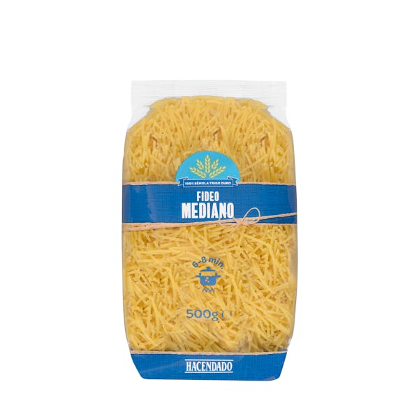 Fideo mediano Hacendado