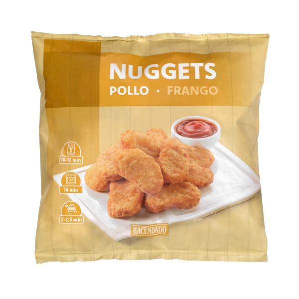 Nuggets de pollo Hacendado ultracongelados