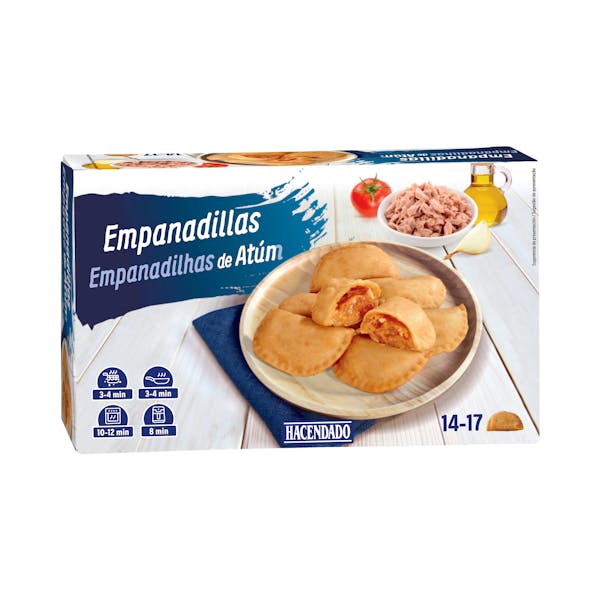 Empanadillas de atún Hacendado ultracongeladas