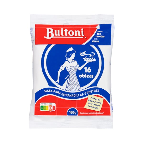 Masa para empanadillas y postres Buitoni