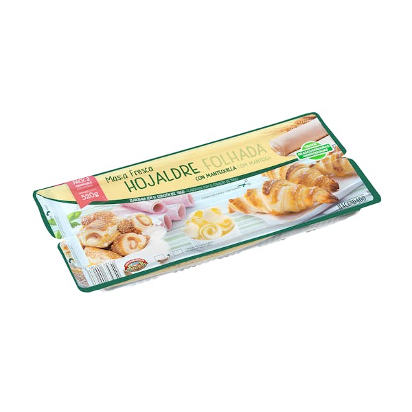 Masa fresca Hacendado hojaldre con mantequilla