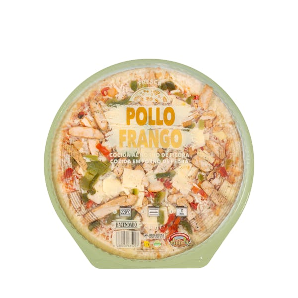 Pizza pollo Hacendado