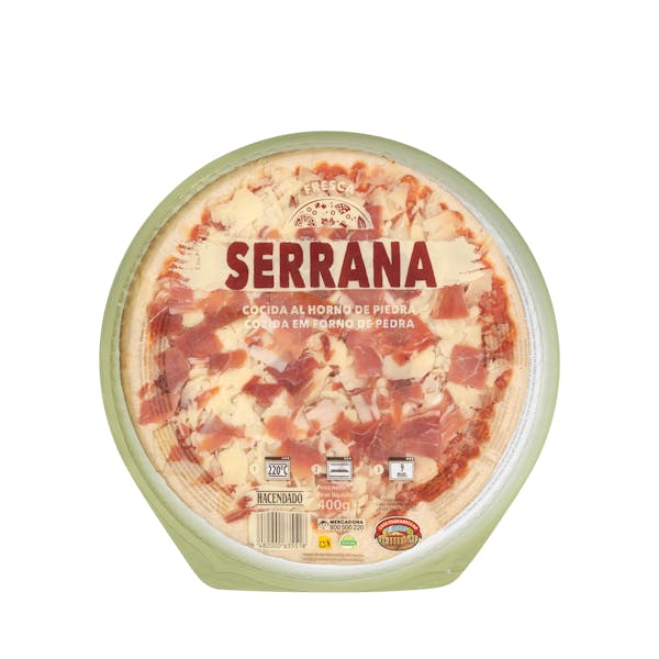 Pizza serrana Hacendado