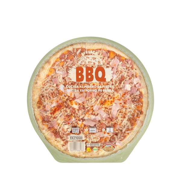 Pizza barbacoa Hacendado