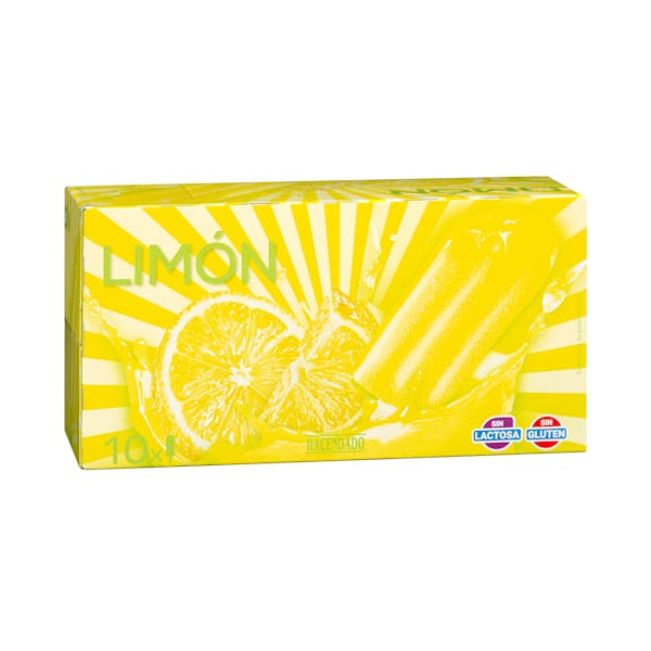 Helado hielo con limón Hacendado