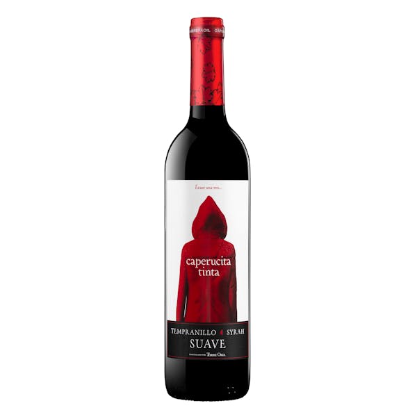 Vino tinto tempranillo syrah suave Caperucita tinta Torre Oria