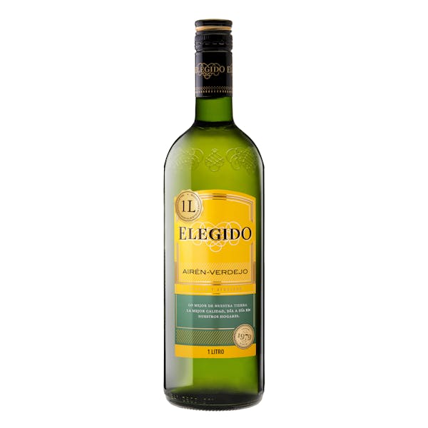 Vino blanco airén verdejo Elegido