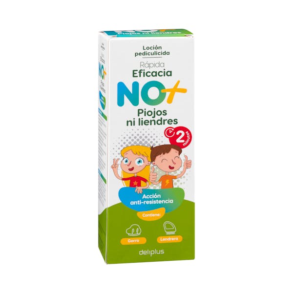 Loción antipiojos y liendres No+