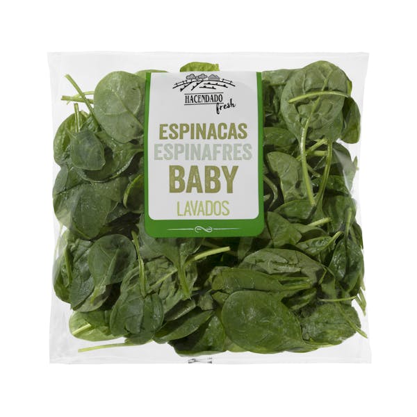 Espinacas baby lavadas