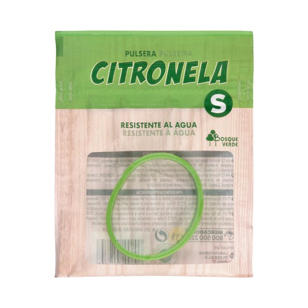 Pulsera de citronela talla S Bosque Verde