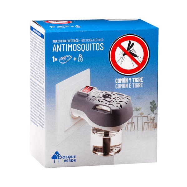 Difusor insecticida antimosquitos Bosque Verde eléctrico