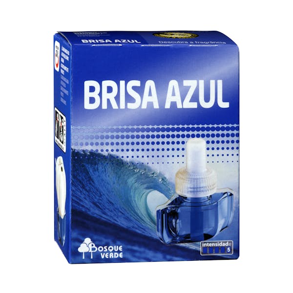 Recambio ambientador eléctrico Brisa Azul Bosque Verde