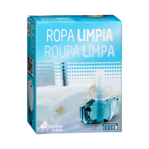 Recambio ambientador eléctrico Ropa Limpia Bosque Verde