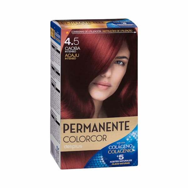 Coloración permanente 4.5 caoba oscuro Colorcor