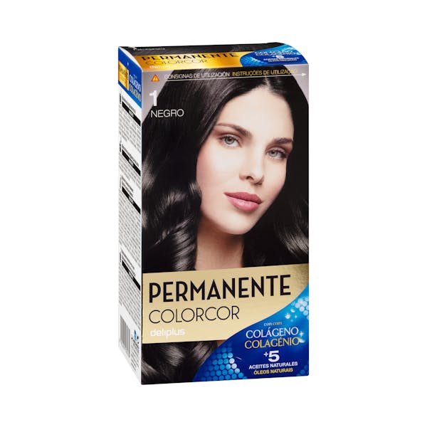 Coloración permanente 1 negro Colorcor