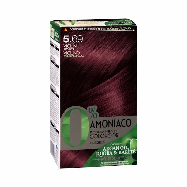 Coloración permanente 0% amoníaco 5.69 violín Colorcor