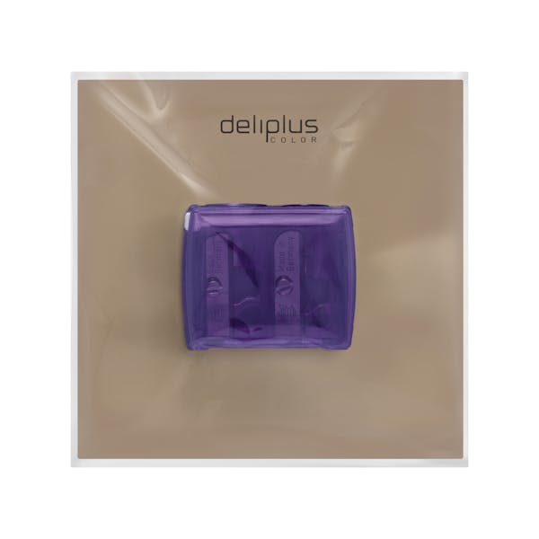 Sacapuntas doble Deliplus lápiz fino y grueso