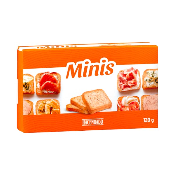 Mini biscotes de trigo Hacendado