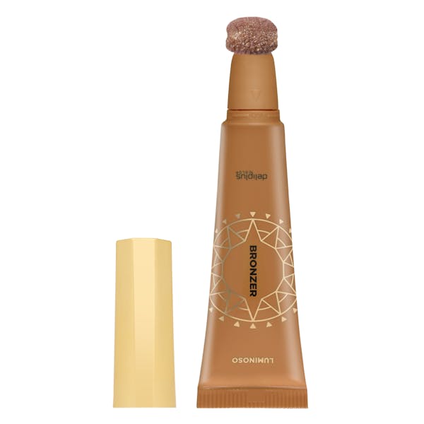 Bronceador facial fluido Bronzer luminoso Deliplus 01 terracota