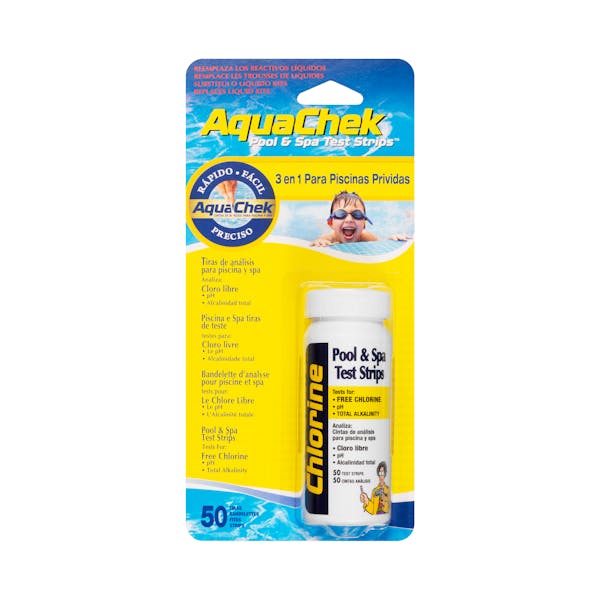 Kit analizador de pH y cloro AquaChek para piscina y spa