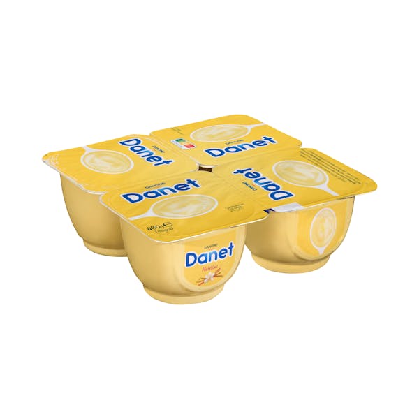 Natillas de vainilla Danet