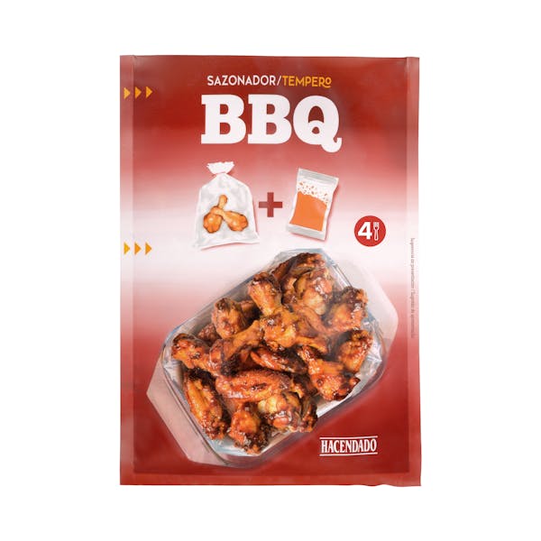 Sazonador barbacoa Hacendado para pollo y costillas