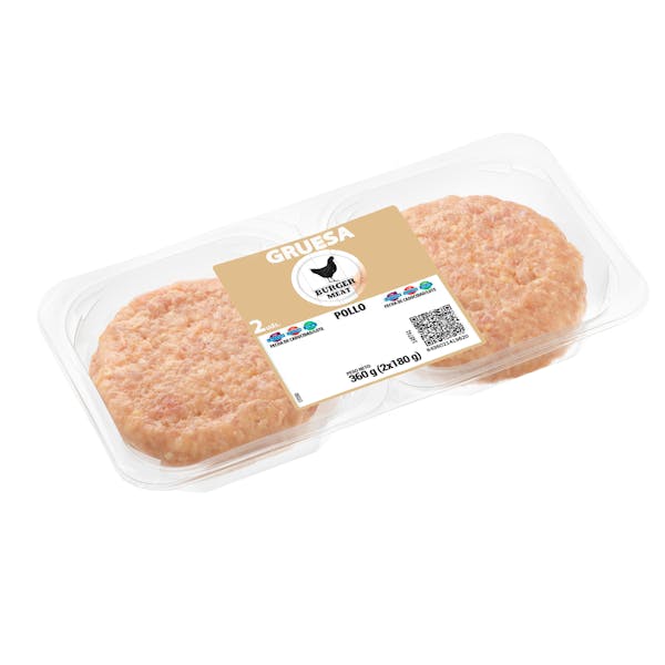 Burger de pollo gruesa