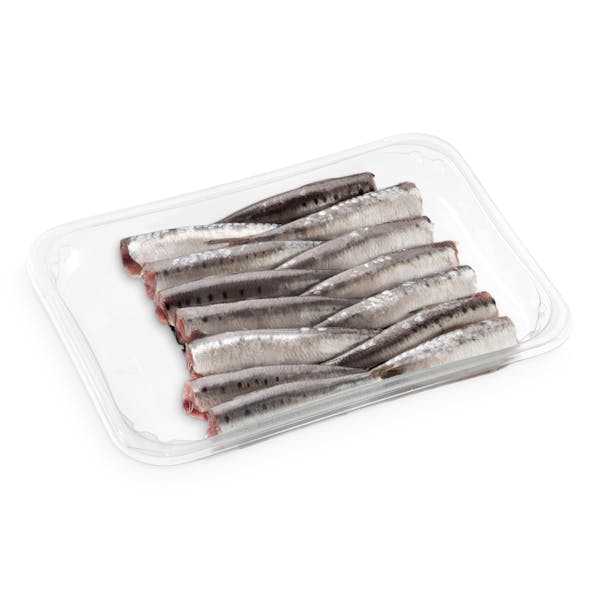 Sardina limpia descongelada