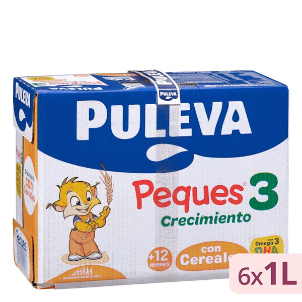 Preparado lácteo con cereales crecimiento Peques 3 Puleva